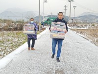 广西灌阳县局（营销部）积极应对雨雪天气确保配送安全高效